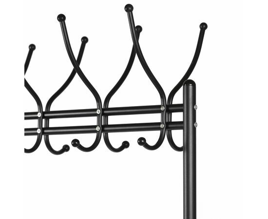 Вешалка напольная на колесах М 11 чёрный, изображение 4 | Интернет магазин мебели и декора LifeDekor