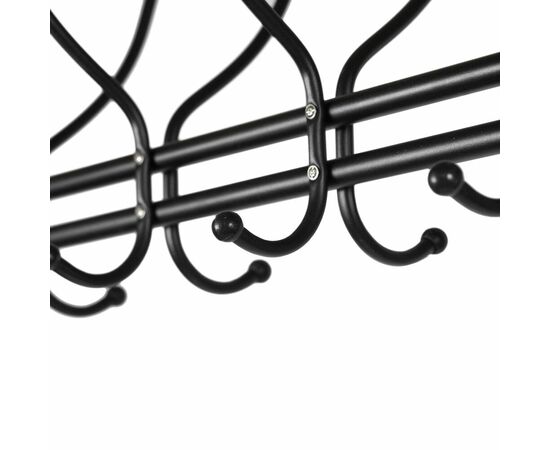 Вешалка напольная на колесах М 11 чёрный, изображение 5 | Интернет магазин мебели и декора LifeDekor