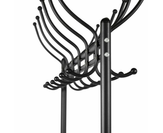 Вешалка напольная на колесах М 11 чёрный, изображение 7 | Интернет магазин мебели и декора LifeDekor