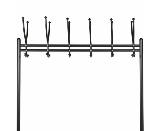 Вешалка напольная на колесах М 11 чёрный, изображение 9 | Интернет магазин мебели и декора LifeDekor