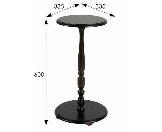 Подставка для цветов Селена венге, изображение 2 | Интернет магазин мебели и декора LifeDekor