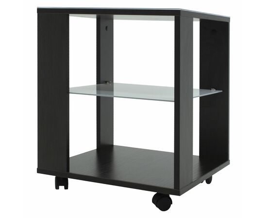 Стол журнальный BeautyStyle 6 венге/стекло белое, изображение 2 | Интернет магазин мебели и декора LifeDekor