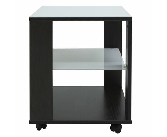 Стол журнальный BeautyStyle 6 венге/стекло белое, изображение 3 | Интернет магазин мебели и декора LifeDekor