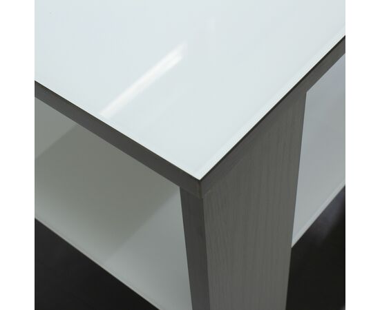 Стол журнальный BeautyStyle 6 венге/стекло белое, изображение 4 | Интернет магазин мебели и декора LifeDekor