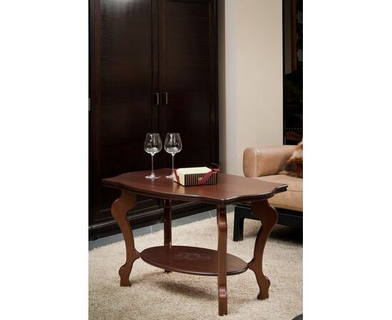 Стол журнальный Берже 1 средне-коричневый, изображение 3 | Интернет магазин мебели и декора LifeDekor