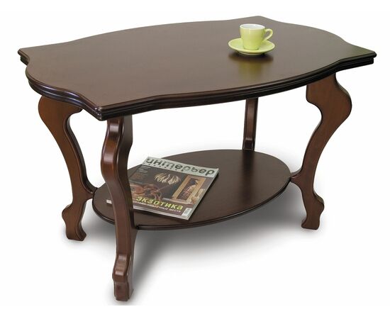 Стол журнальный Берже 1 темно-коричневый, изображение 5 | Интернет магазин мебели и декора LifeDekor