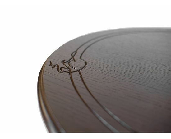 Стол журнальный Грация (М) темно-коричневый, изображение 6 | Интернет магазин мебели и декора LifeDekor