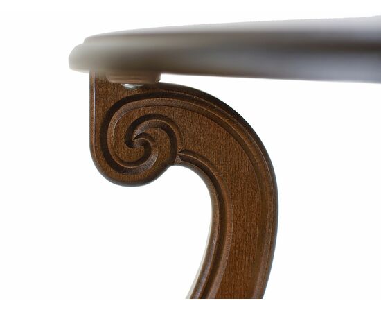 Стол журнальный Грация (М) темно-коричневый, изображение 7 | Интернет магазин мебели и декора LifeDekor