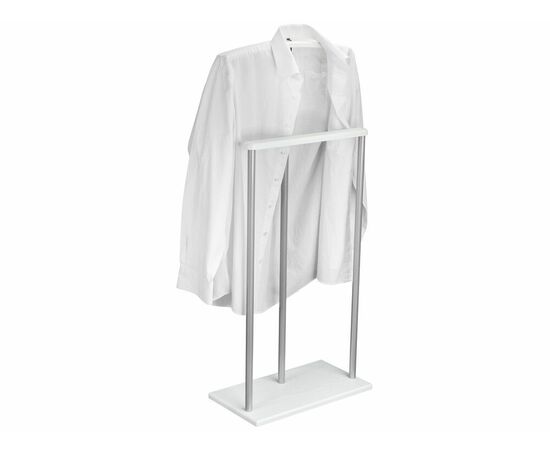 Вешалка костюмная Дэви 1 металлик/белый, изображение 4 | Интернет магазин мебели и декора LifeDekor