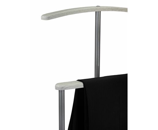 Вешалка костюмная Дэви 1 металлик/дуб дымчатый, изображение 6 | Интернет магазин мебели и декора LifeDekor