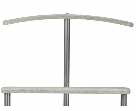 Вешалка костюмная Дэви 1 металлик/дуб дымчатый, изображение 7 | Интернет магазин мебели и декора LifeDekor