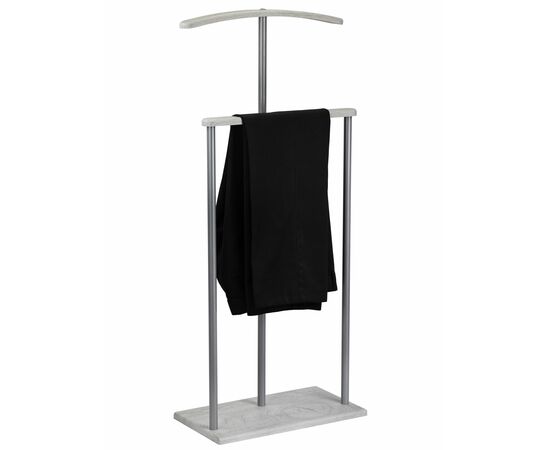 Вешалка костюмная Дэви 1 металлик/дуб дымчатый, изображение 9 | Интернет магазин мебели и декора LifeDekor