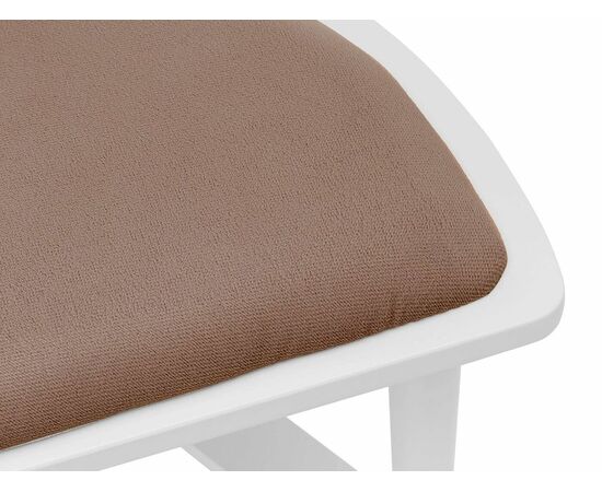 Вешалка костюмная с сиденьем В 26Н белый, изображение 5 | Интернет магазин мебели и декора LifeDekor