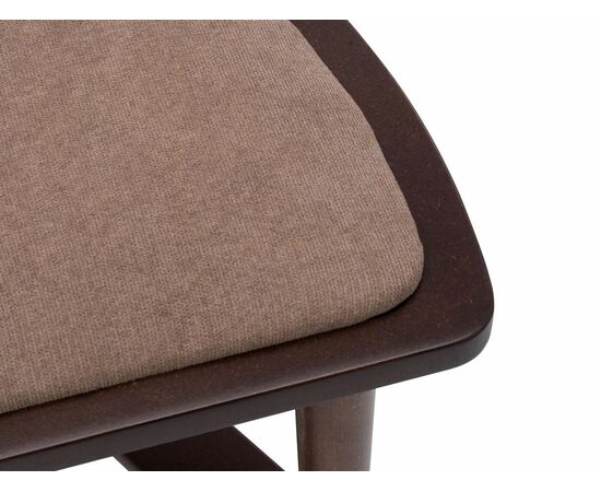 Вешалка костюмная с сиденьем В 26Н средне-коричневый, изображение 5 | Интернет магазин мебели и декора LifeDekor