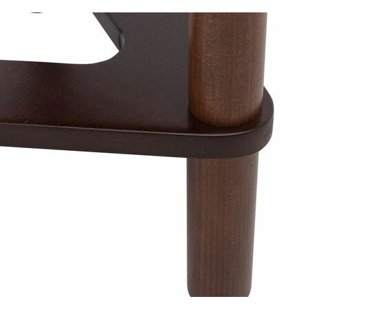 Вешалка костюмная с сиденьем В 26Н средне-коричневый, изображение 6 | Интернет магазин мебели и декора LifeDekor