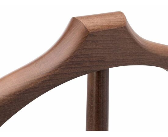 Вешалка костюмная с сиденьем В 26Н средне-коричневый, изображение 7 | Интернет магазин мебели и декора LifeDekor