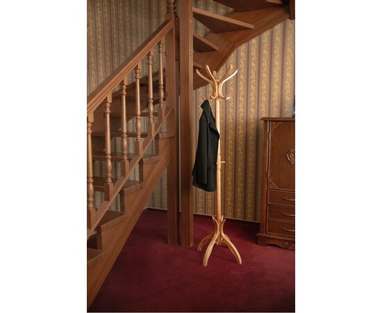 Вешалка напольная В 12Н светло-коричневый, изображение 4 | Интернет магазин мебели и декора LifeDekor