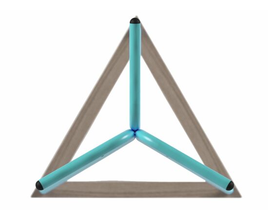 Вешалка напольная Галилео 213 бирюзовый/шимо, изображение 3 | Интернет магазин мебели и декора LifeDekor