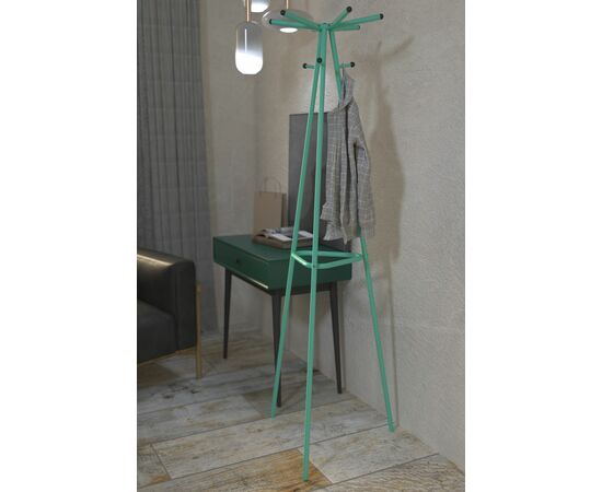 Вешалка напольная Галилео 217 бирюзовый, изображение 6 | Интернет магазин мебели и декора LifeDekor