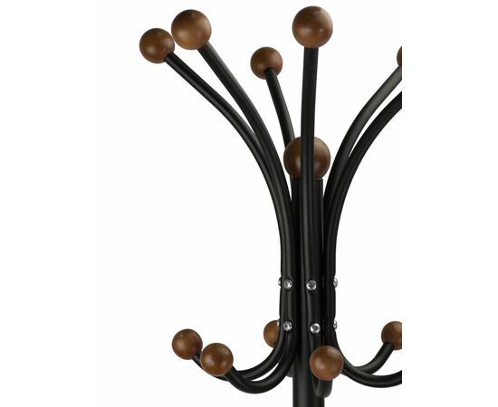 Вешалка напольная Д 1 черный/ средне-коричневый, изображение 6 | Интернет магазин мебели и декора LifeDekor