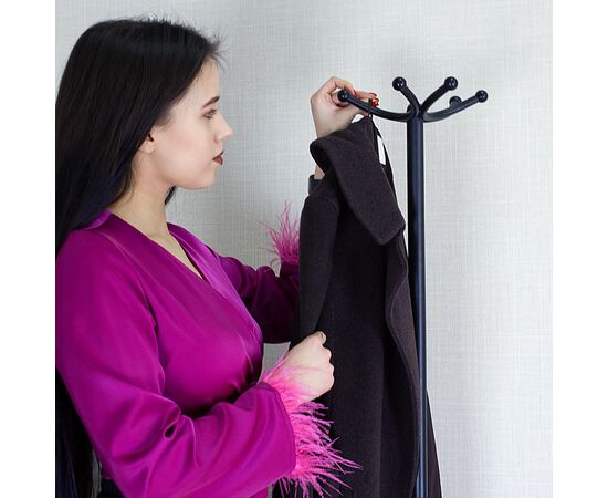 Вешалка напольная Пико 16 черный, изображение 3 | Интернет магазин мебели и декора LifeDekor