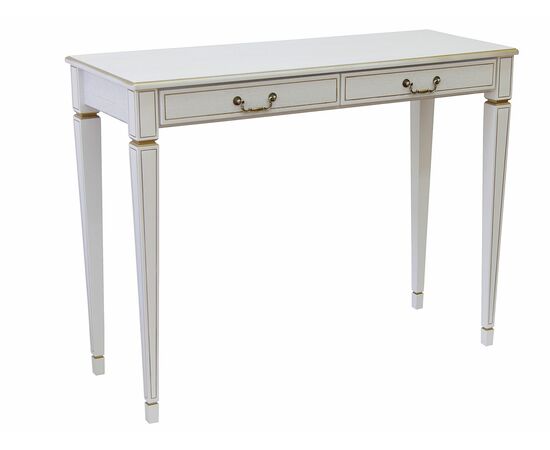 Консоль Васко В 91Н белый ясень/золото, изображение 7 | Интернет магазин мебели и декора LifeDekor