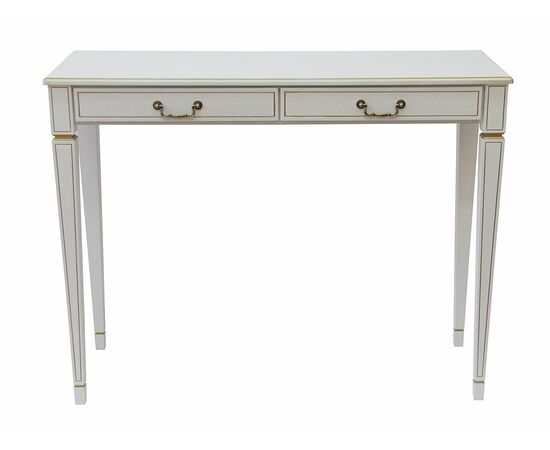 Консоль Васко В 91Н белый ясень/золото, изображение 8 | Интернет магазин мебели и декора LifeDekor