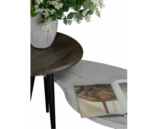 Стол журнальный BeautyStyle 19 дуб дымчатый/венге, изображение 8 | Интернет магазин мебели и декора LifeDekor