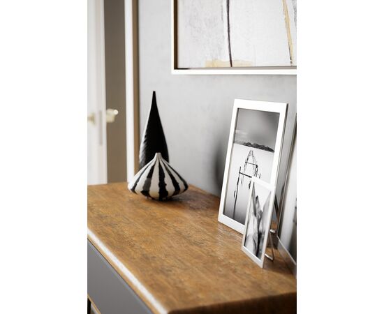 Стол-консоль Телфорд дуб американский/графит, изображение 6 | Интернет магазин мебели и декора LifeDekor