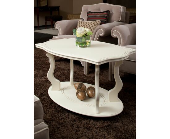 Стол журнальный Берже 3 слоновая кость, изображение 3 | Интернет магазин мебели и декора LifeDekor