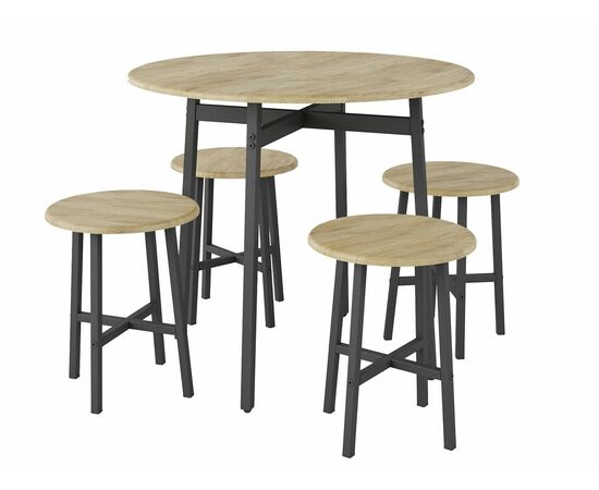 Стол обеденный Медисон дуб сонома, изображение 2 | Интернет магазин мебели и декора LifeDekor