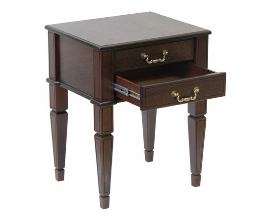 Тумба Васко В 118Н темно-коричневый/патина, изображение 3 | Интернет магазин мебели и декора LifeDekor