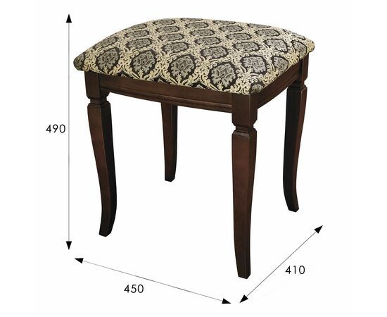 Банкетка Васко В 106Н орех, Маркус венге, изображение 4 | Интернет магазин мебели и декора LifeDekor