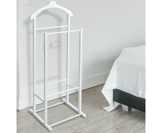Вешалка костюмная В 27Н белый, изображение 5 | Интернет магазин мебели и декора LifeDekor