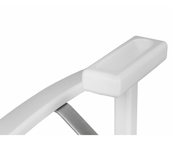 Вешалка костюмная ГАЛАНТ 340 металлик/ белый, изображение 6 | Интернет магазин мебели и декора LifeDekor