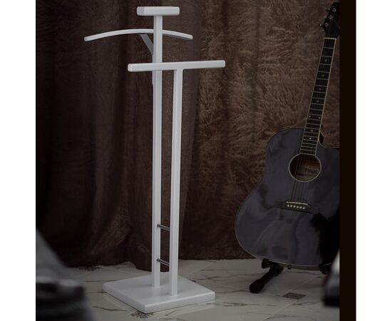 Вешалка костюмная ГАЛАНТ 340 металлик/ белый, изображение 12 | Интернет магазин мебели и декора LifeDekor