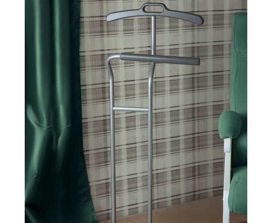 Вешалка костюмная Д 10 металлик/ серый графит, изображение 7 | Интернет магазин мебели и декора LifeDekor