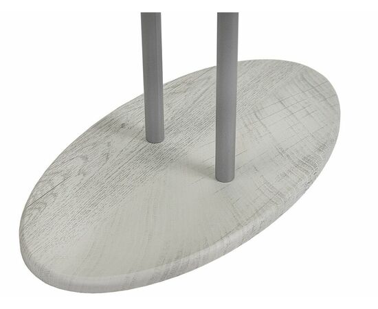 Вешалка костюмная Дэви 2 металлик/дуб дымчатый, изображение 5 | Интернет магазин мебели и декора LifeDekor