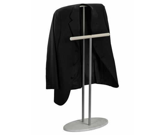 Вешалка костюмная Дэви 2 металлик/дуб дымчатый, изображение 7 | Интернет магазин мебели и декора LifeDekor