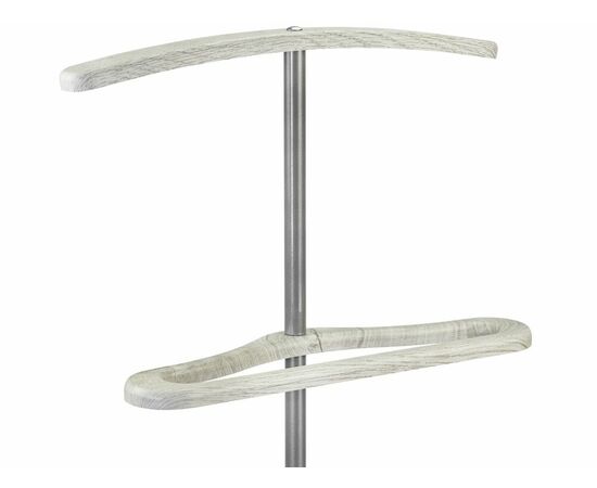 Вешалка костюмная Дэви 3 металлик/дуб дымчатый, изображение 4 | Интернет магазин мебели и декора LifeDekor