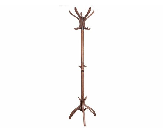 Вешалка напольная В 12Н средне-коричневый, изображение 5 | Интернет магазин мебели и декора LifeDekor