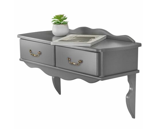 Консоль Берже 20 серый графит, изображение 10 | Интернет магазин мебели и декора LifeDekor