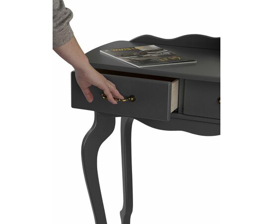 Консоль Берже 21 серый графит, изображение 6 | Интернет магазин мебели и декора LifeDekor