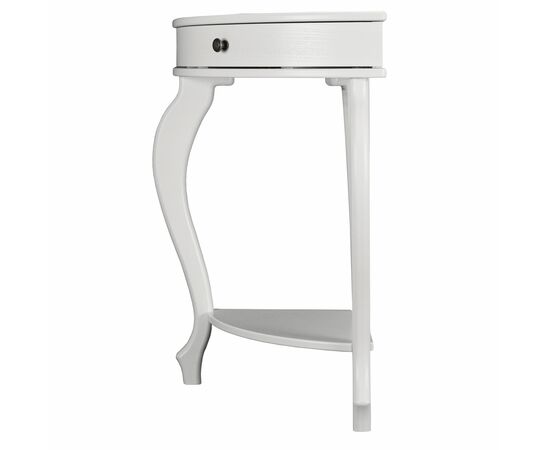 Консоль угловая Элегант молочный дуб Л, изображение 6 | Интернет магазин мебели и декора LifeDekor