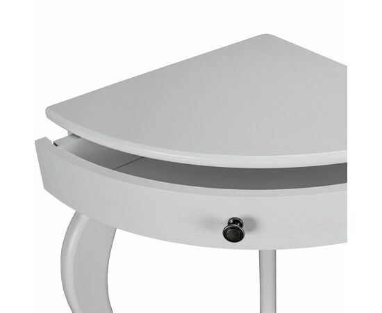 Консоль угловая Элегант молочный дуб Л, изображение 10 | Интернет магазин мебели и декора LifeDekor