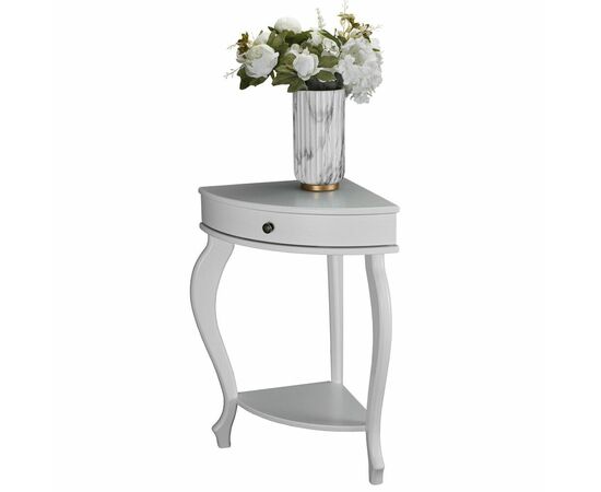 Консоль угловая Элегант молочный дуб Л, изображение 12 | Интернет магазин мебели и декора LifeDekor