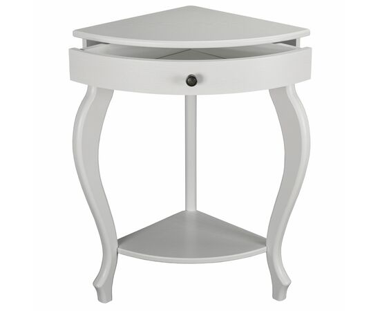 Консоль угловая Элегант молочный дуб Л, изображение 14 | Интернет магазин мебели и декора LifeDekor