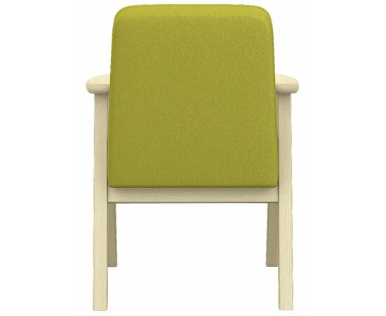 Кресло Ретро ткань лайм, каркас лак, изображение 4 | Интернет магазин мебели и декора LifeDekor