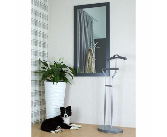 Вешалка костюмная Д 10 металлик/ серый графит, изображение 9 | Интернет магазин мебели и декора LifeDekor