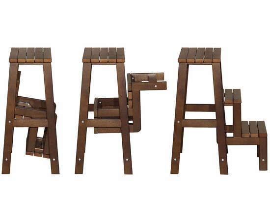 Табурет- стремянка орех, изображение 7 | Интернет магазин мебели и декора LifeDekor